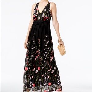 Beautiful Embroidered Maxi Dress